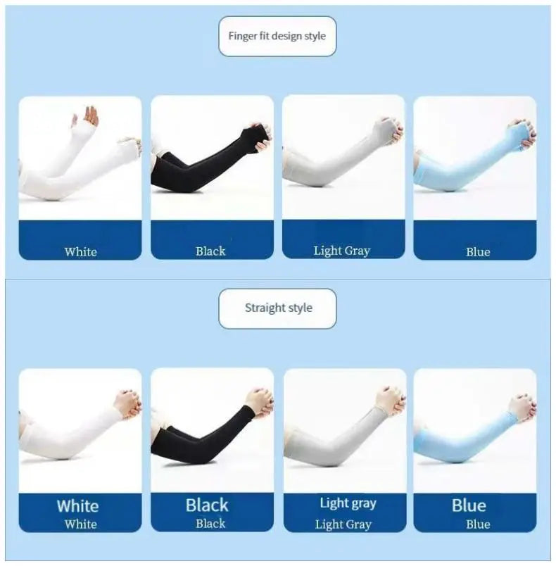1 Pair Sunscreen Breathable Sleeve Effectively Cut Off Ultraviolet Rays Driving And Riding Must Have Men And Women Common