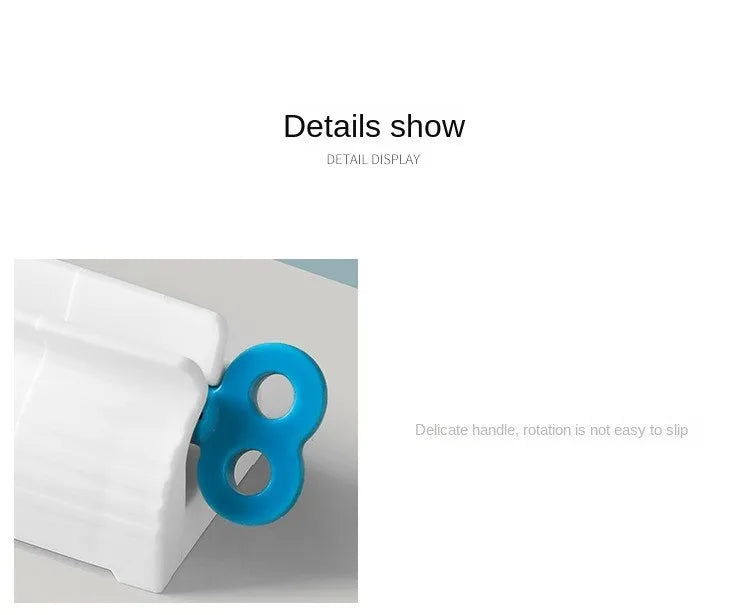 Toothpaste Squeezer Device Multifunctional Dispenser Facial Cleanser Clips Manual Lazy Tube Tools Press Bathroom Accessories