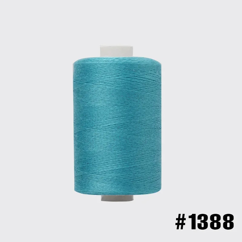 1 Roll 1000 Yards Colored Thread For Household Sewing, Fluorescent Color Series, Multifunctional Polyester 402 Sewing Thread