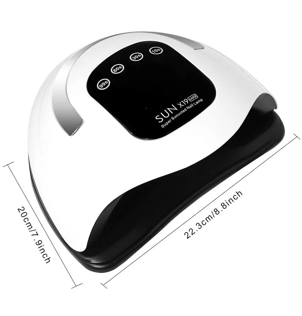 LIMEGIRL UV LED Light for Nails Polish Drying Lamp with Motion Sensing Manicure Pedicure Professional Home Salon Tool Equipment