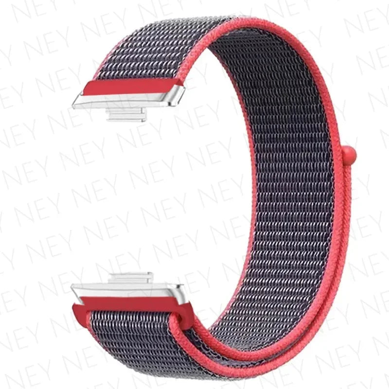 Nylon loop band For huawei watch fit 3 strap smart wristband breathable Sport Watchbands bracelet correa huawei fit3 Accessories