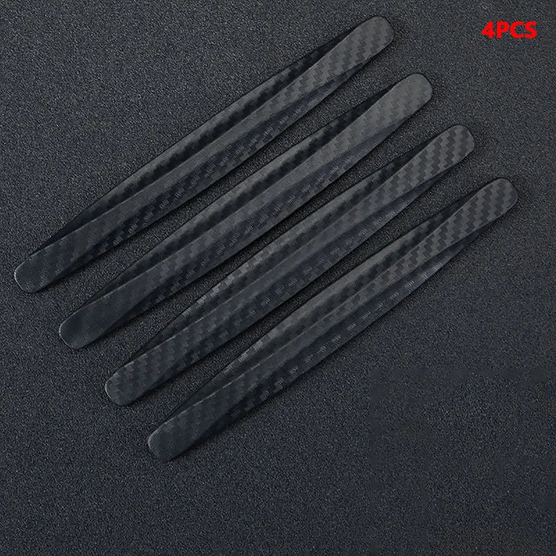 4 Piece Universal Front Rear Bumper Corner Protector Guard Car Anti-collision Protection Decoration Strip Car Accessories New