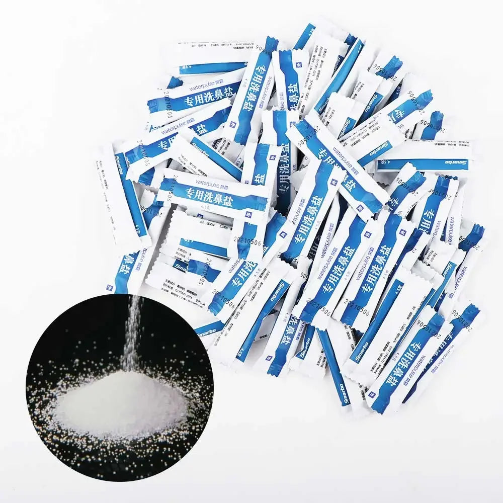 60pcs 2.7g 4.5g Nasal Wash Salt for Adults Children Nose Cleaner Rinse Allergic Rhinitis Relief Nose Cavity Protector Irrigation