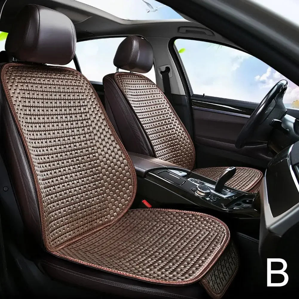 Summer Universal Car Seat Covers Front CoolCar Seat Cushion Mat Ice Silk Auto Seat Cover Protector Backseat Cover For Car