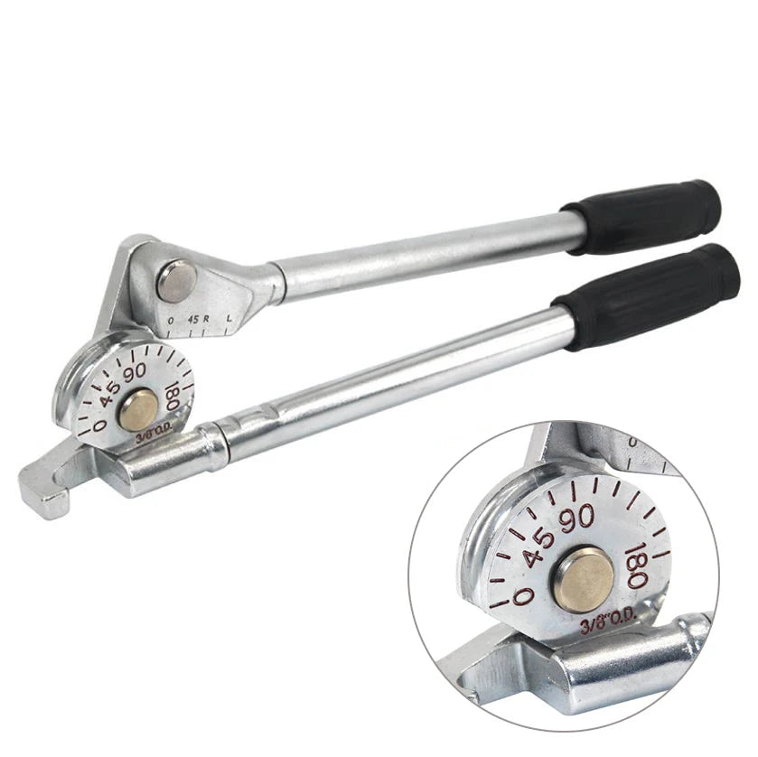180 ° Tube Bender 8/10mm O.D.TUBING 0-180 Degrees Stainless Steel Pipe Bender and Tube Bending Manual Machine Tools