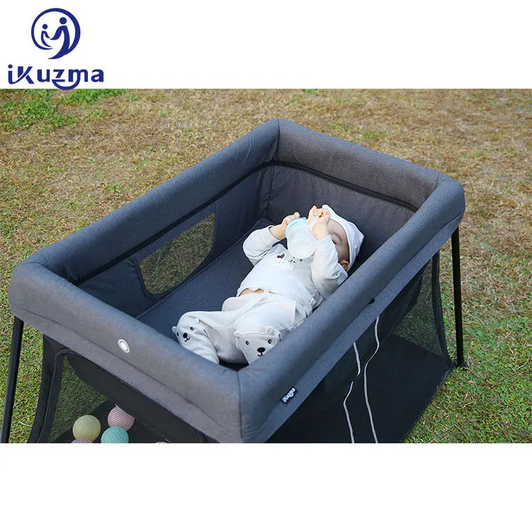 Outdoor Mini Folding Safety Infant Portable Playyards Baby Sleeping Bedside Bassinet Foldable Playpens Bed Cot Travel Baby Crib