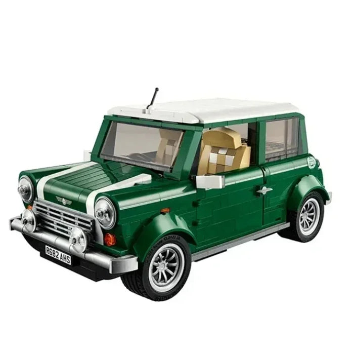Car Bricks Bus Compatible 10220 10252 10242 Model Building Blocks Boys Girls Birthday Gifts Toys for Children