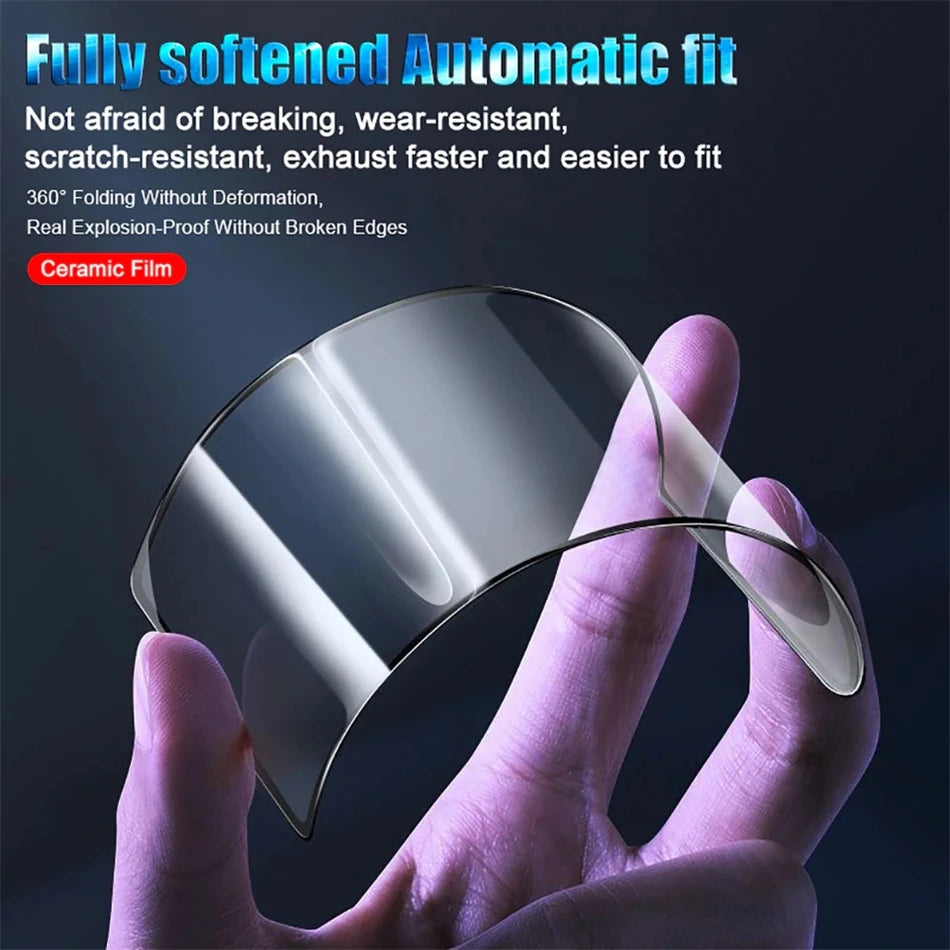 NNBILI 4Pcs Matte Ceramic Privacy Screen Protector Anti-Spy for iPhone 16 15 Pro Max 14 13 12 11 X XR XS Max Light Anti-Scratch