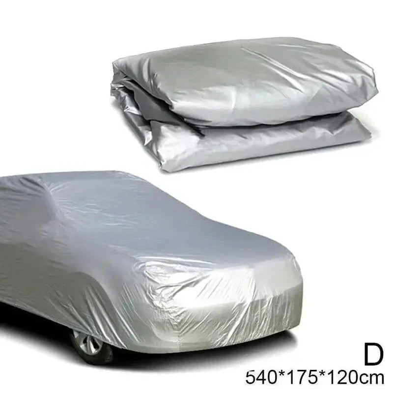 Car Cover Waterproof Outdoor Universal UV Protection Snow Cover Dustproof for Sedan Scratch-Resistant Sedan Suit SUV Car Tools