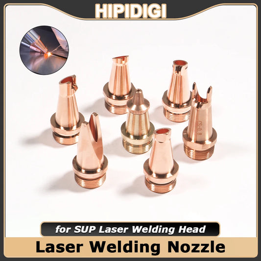 M16 SUP Laser Welding Nozzle AS-12 BS-16 CS-12 DS ES-12 FS-16 Cutting Nozzle Wire Feed Nozzles for Handheld SUP Laser Welder