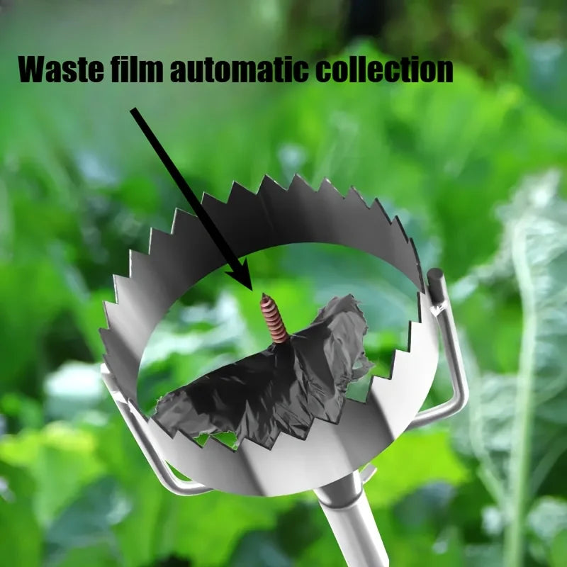 1pc Durable Metal Greenhouse Film Puncher, Simple Gardening Tool Set, Plastic Film Puncture Tool for Greenhouse Maintenance