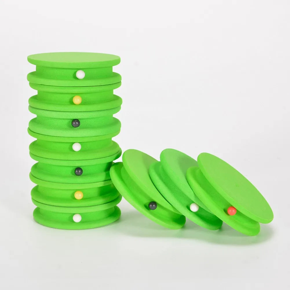 10 PCS Portable Fishing Line Spool Winder Fishing Carp Fishing Rig Winders Line Leader Winder EVA Spooler Plate Hook Storage