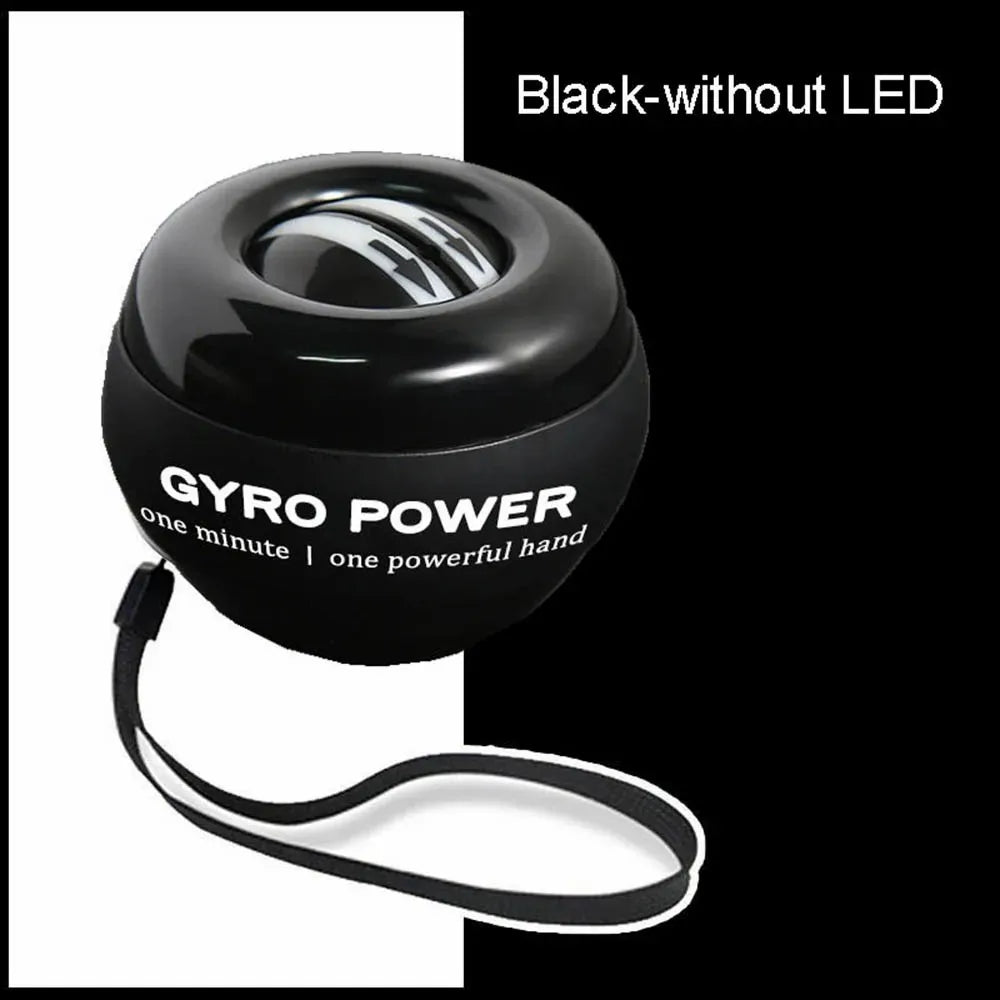 Self starting wrist gyro ball power trainer wrist strengthening device forearm exercise device strengthens arm finger muscles