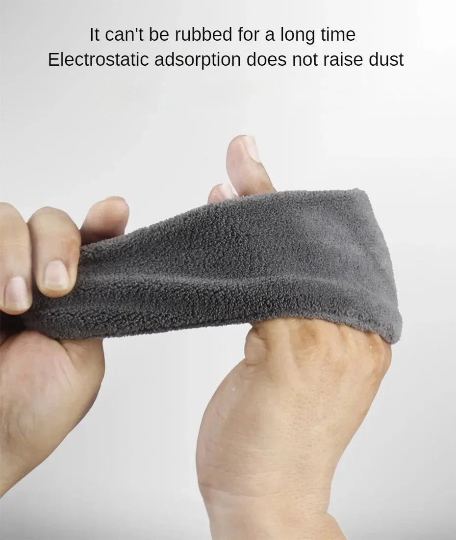Car Cleaning Duster Microfiber Brush Air Conditioner Vent Cleaner Air Outlet Cleaning Brush Wet/Dry Use for Car Wash Accessories