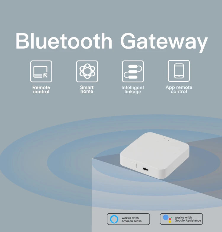 Smart Tuya Zigbee Bluetooth Mesh Hub Multi-mode Gateway Wireless Plug in Hub Bridge Support Home Linkages Alexa Google Voice