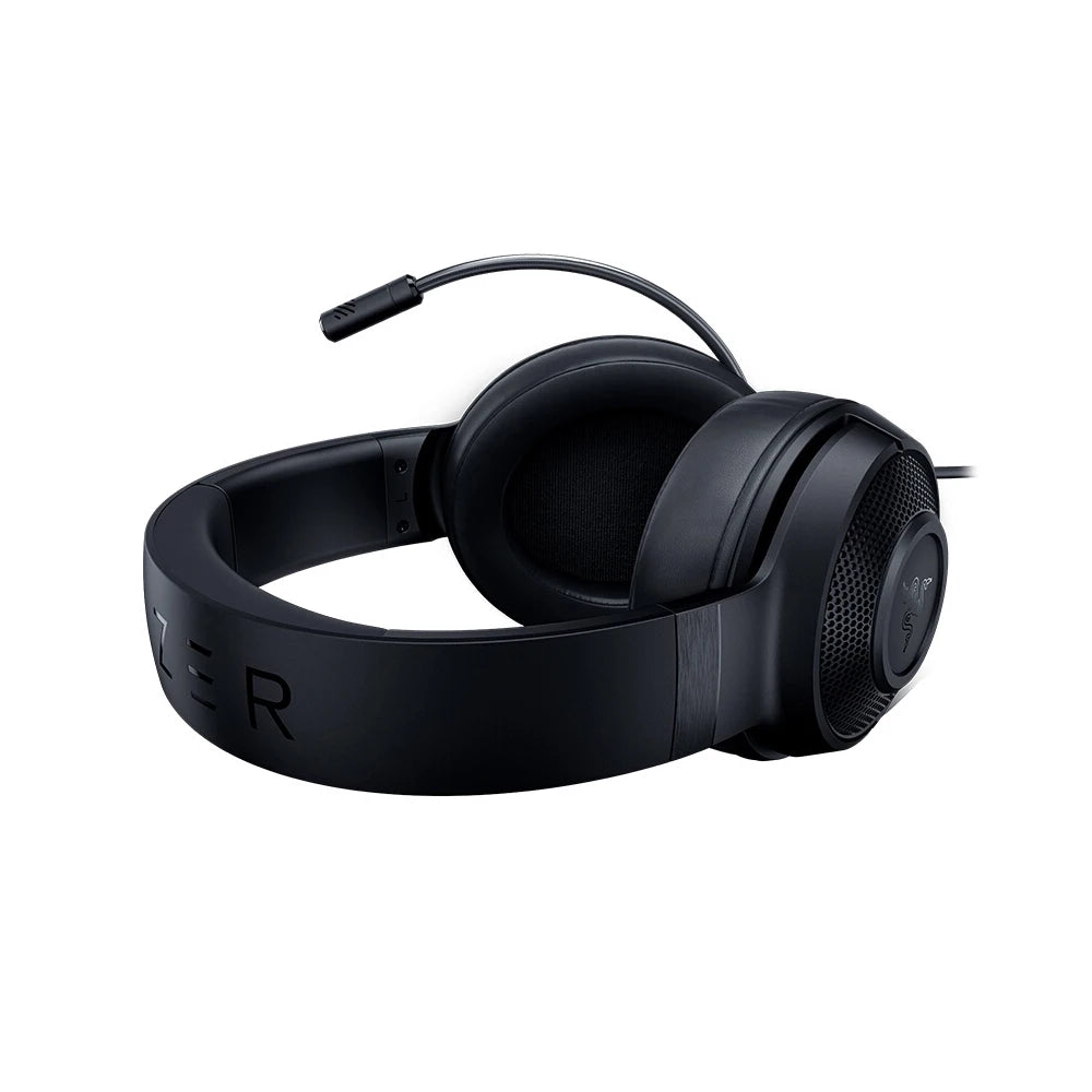 Razer Kraken X Essential Gaming Headset 7.1 Surround Sound Headphone Bendable Cardioid Microphone 40mm Driver Unit Headphones