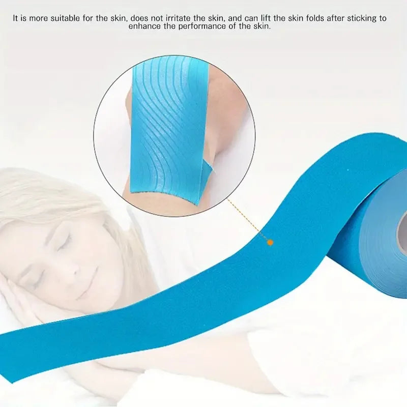 1 Roll Of Elastic Kinesiology Tape Sports Muscle Tape Bandage Care Kinesiology First Aid Tape Muscle Injury Sports Tape
