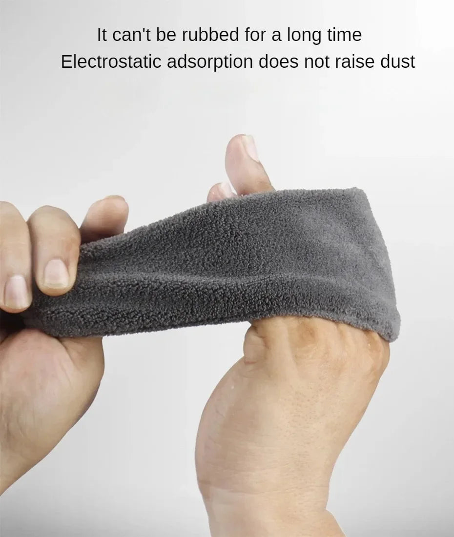 Car Cleaning Duster Microfiber Brush Air Conditioner Vent Cleaner Air Outlet Cleaning Brush Wet/Dry Use for Car Wash Accessories