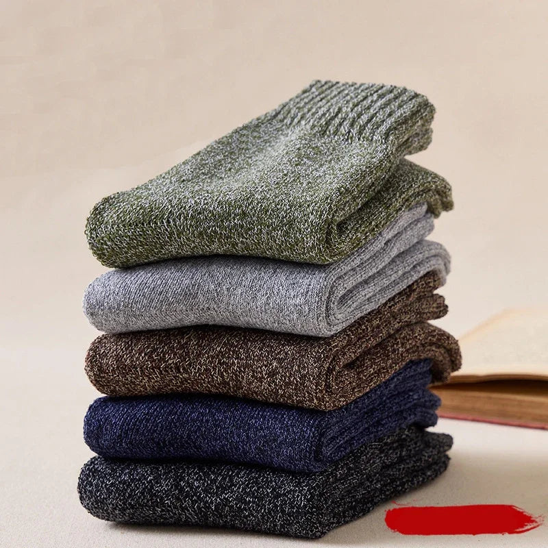 Thicken Wool Socks Men High Quality Towel Keep Warm Winter Socks Cotton Christmas Gift Socks for Man Thermal Against Cold Sock