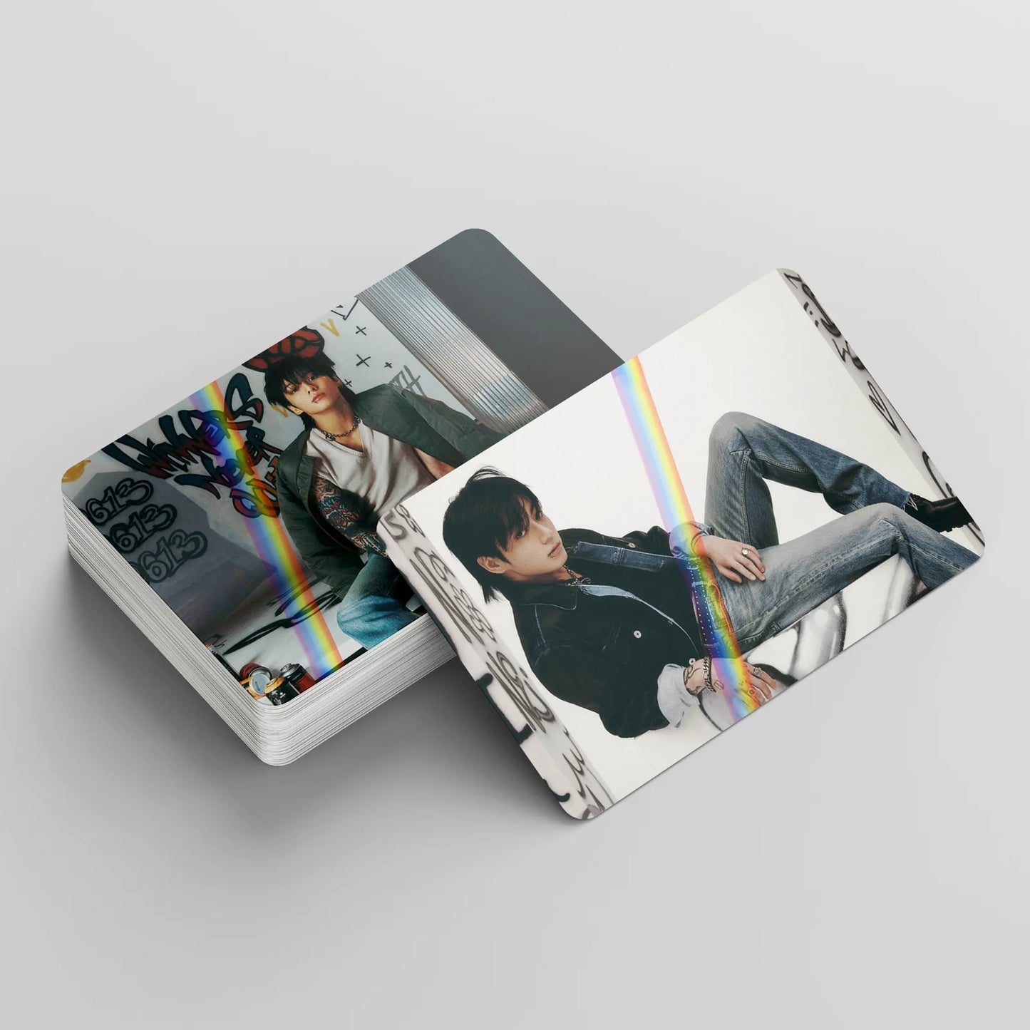 55Pcs/Set Kpop idol Card JK GOLDEN Album Lomo Card Poster Photocards Collect Cards Postcards Fans Gifts