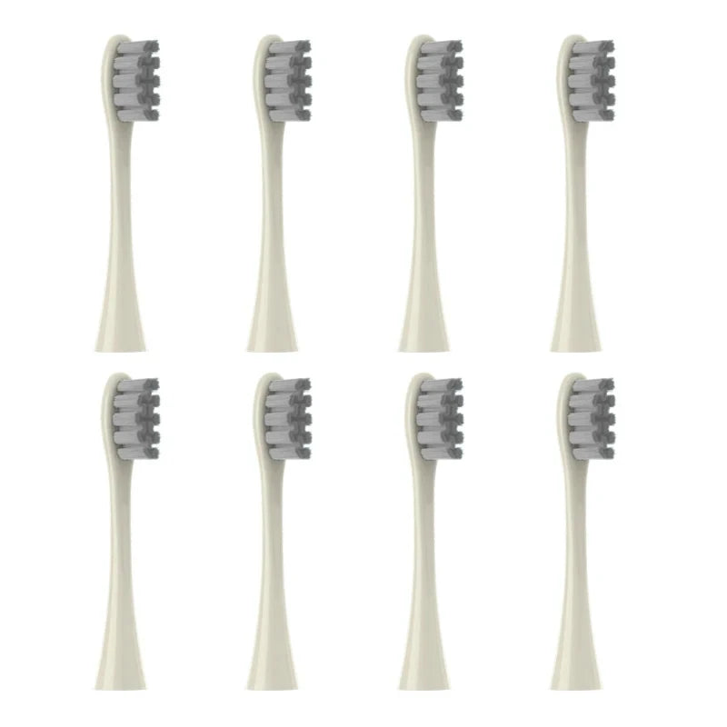 8 PCS Replacement Brush Heads for Oclean X/ X PRO/ Z1/ F1/ One/ Air 2 /SE/Flow DuPont Soft Suitable Vacuum Bristle Nozzles