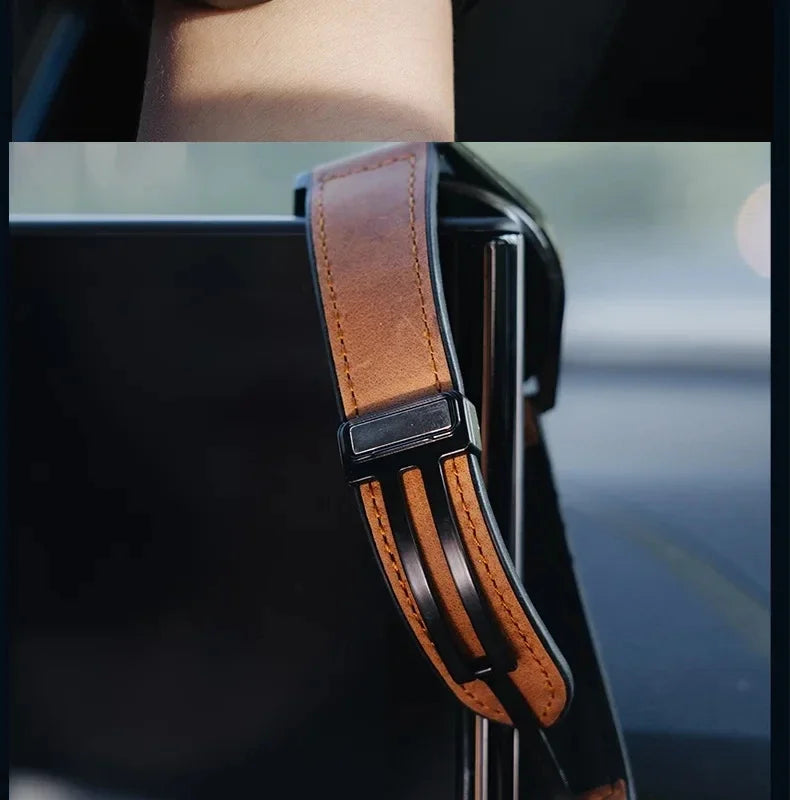 Leather Silicone Strap For Samsung Galaxy Watch 4 5 6 7 40mm/44mm Magnetic Band For Galaxy Watch 4/6 Classic 43 47mm 42 46mm