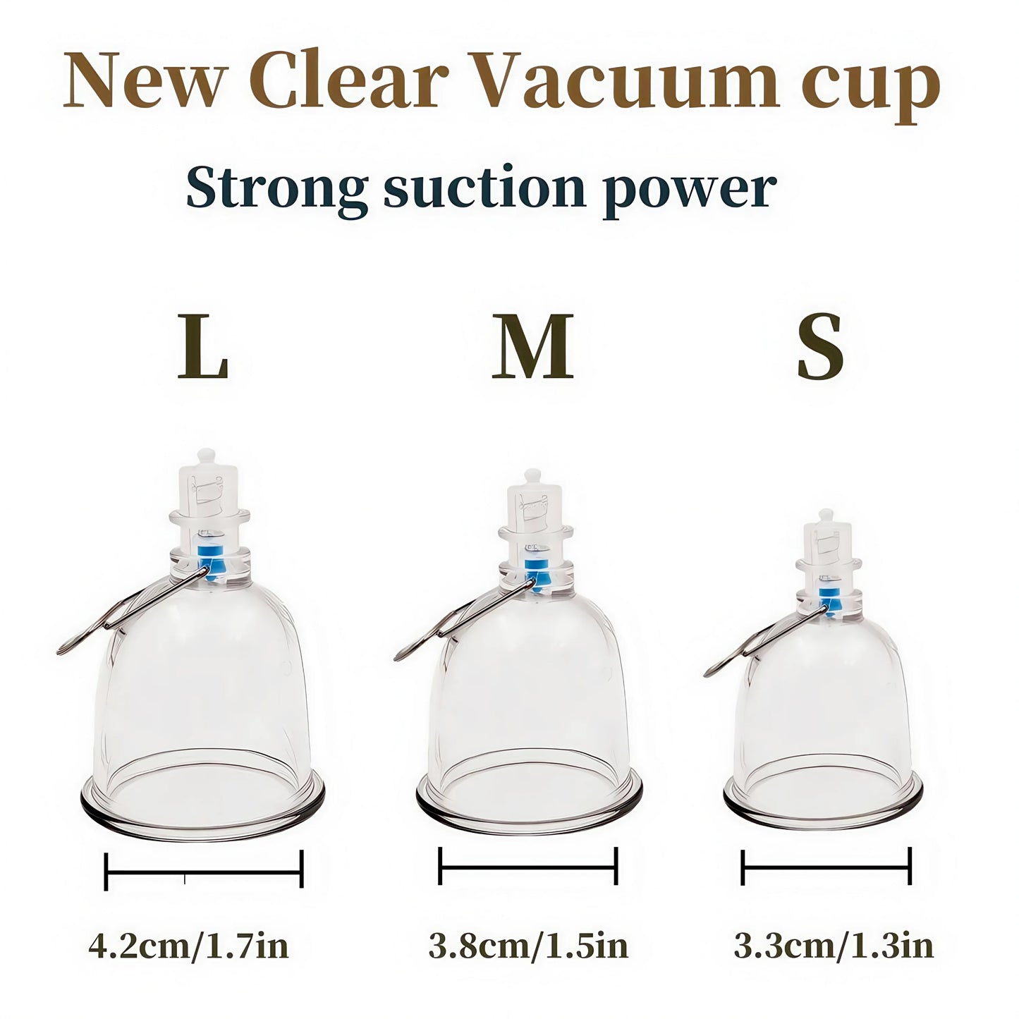 New Vacuum cup set for male penis lasting and enlargement training more vacuum power and different sizes for each Man