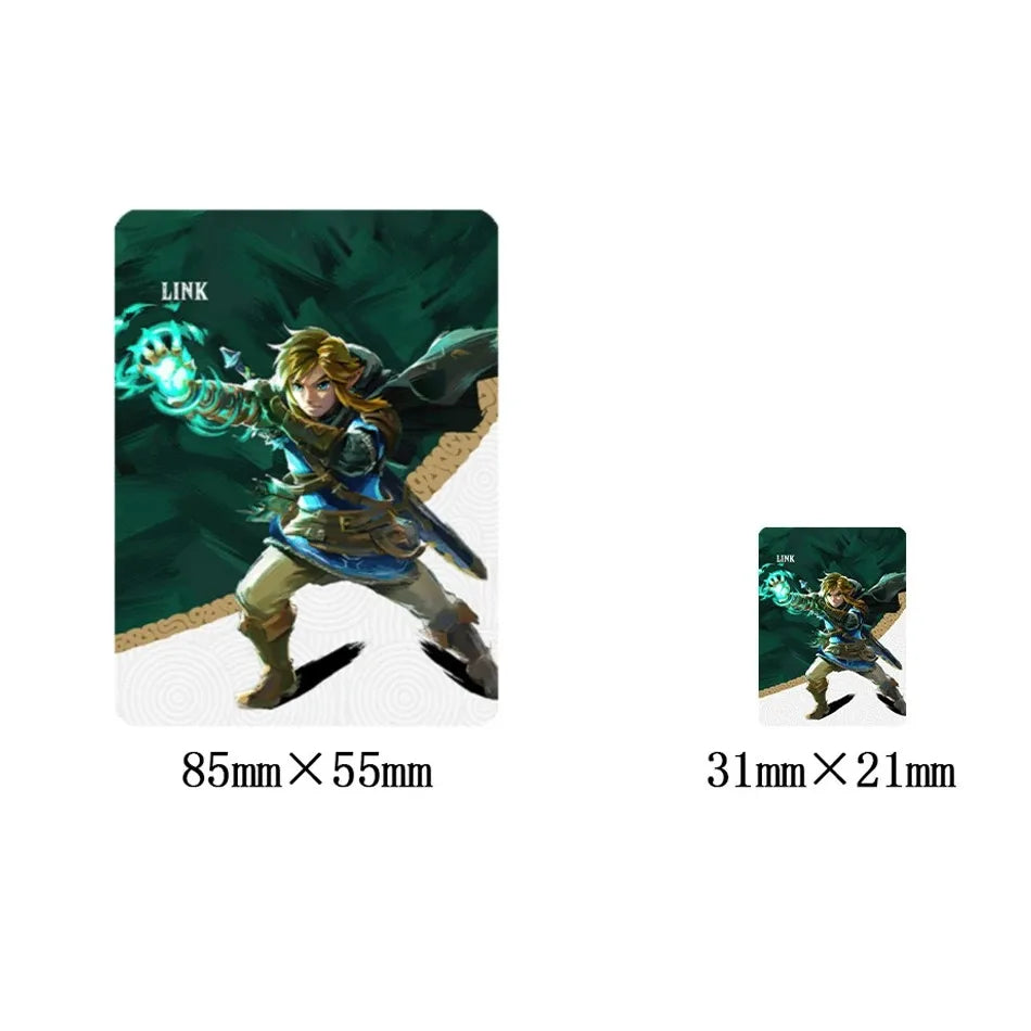 New splatoon Zelda Amiibo Card Apply to the Legend of Zelda: Tears of the Kingdo and Breath of the Wild Latest Paragliding NFC