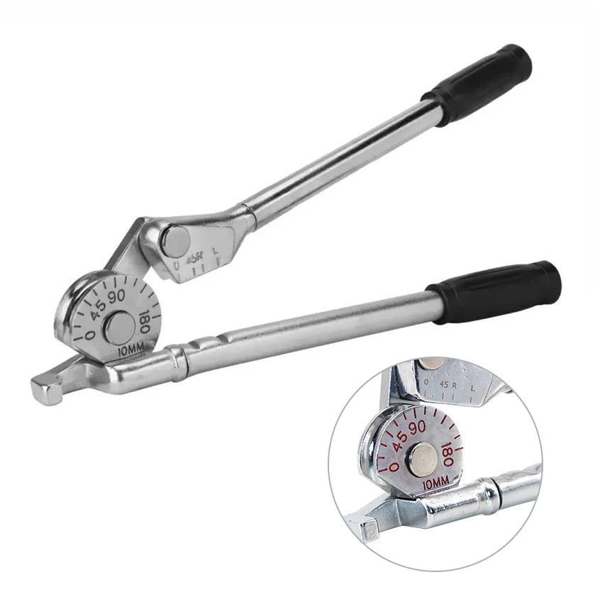 180 ° Tube Bender 8/10mm O.D.TUBING 0-180 Degrees Stainless Steel Pipe Bender and Tube Bending Manual Machine Tools
