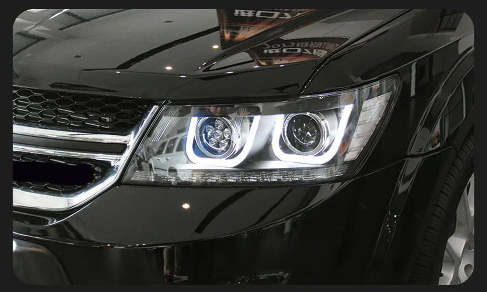 Car Lights for Dodge Journey LED Headlight 2008-2019 JCUV Head Lamp Drl Projector Lens Automotive Accessorie