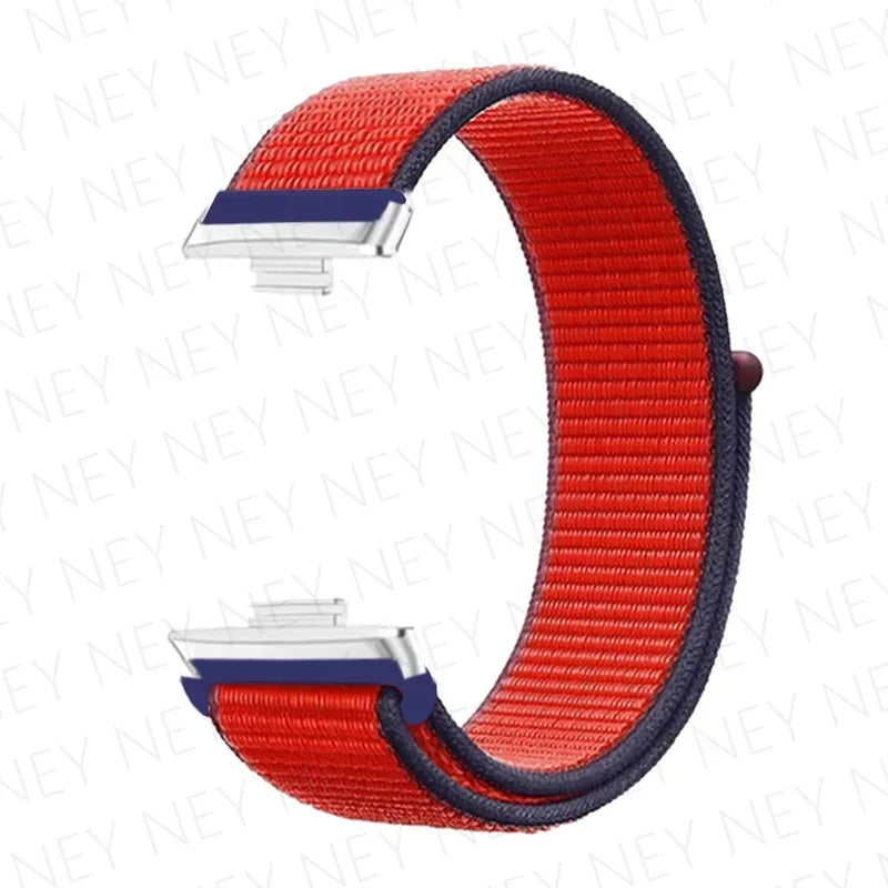 Nylon loop band For huawei watch fit 3 strap smart wristband breathable Sport Watchbands bracelet correa huawei fit3 Accessories
