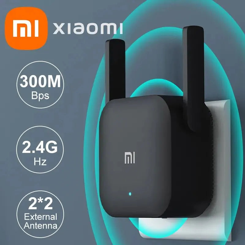 New Original Xiaomi Wifi Amplifier Pro 300M Repeater Network