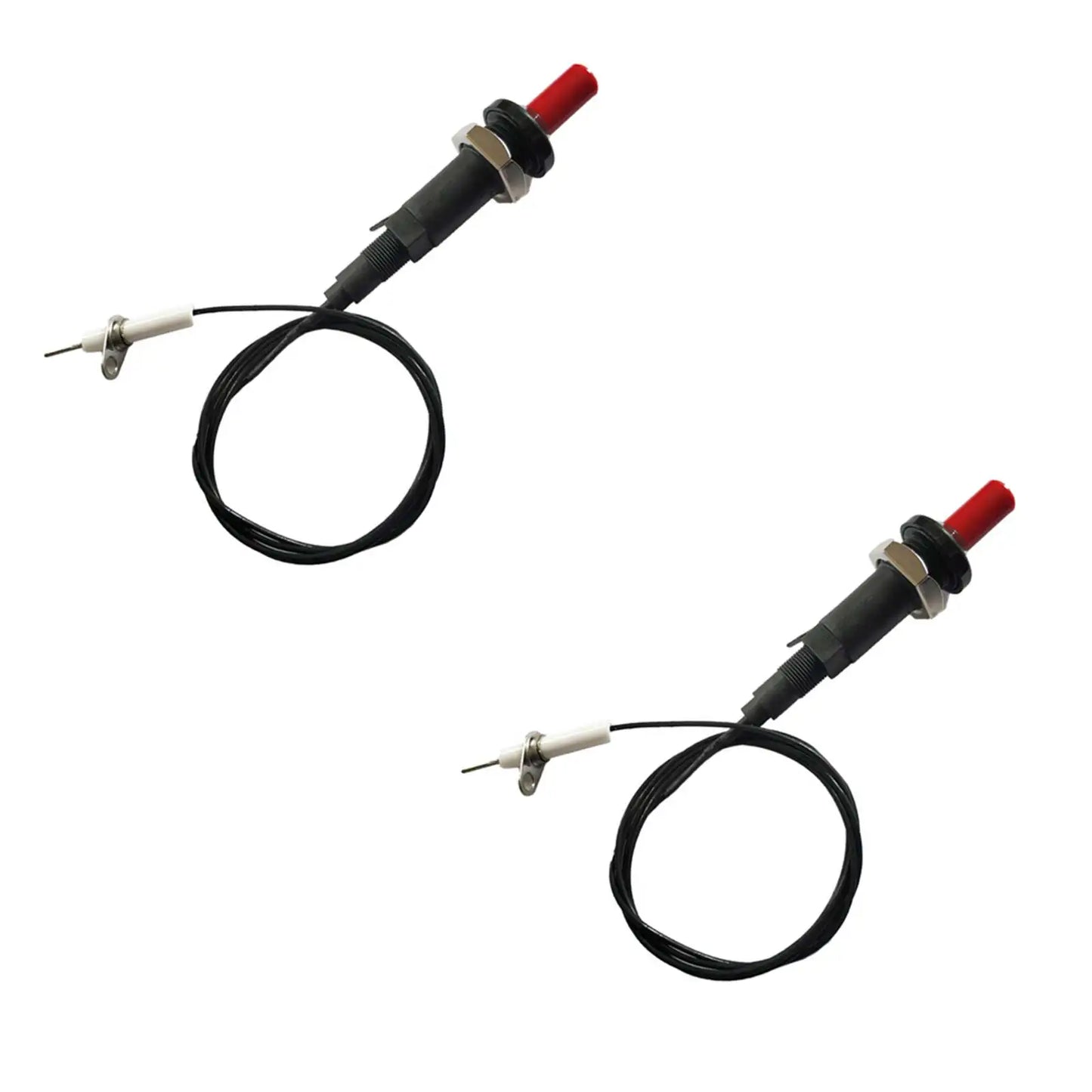 Outdoor Stove Electric Igniter Push Button Piezo Ignitor With Cable Spark Ignition Kit Portable BBQ Kitchen Lighters Home Appli
