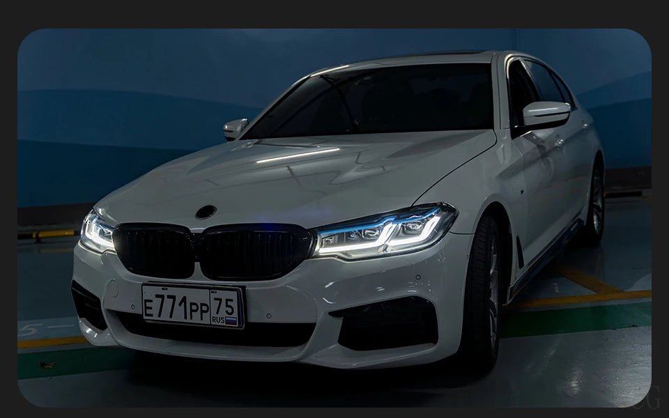 Car Styling Head Lamp for BMW 5 Series G30 Headlights 2017-2021 Headlight LED DRL Signal Projector Lens Automotive Accessories