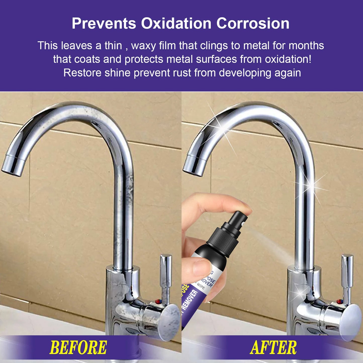Metal Rust Remover Multifunctional Automotive Wheel Polishing And Refurbishing Agent Faucet Stainless Steel Rust Remover