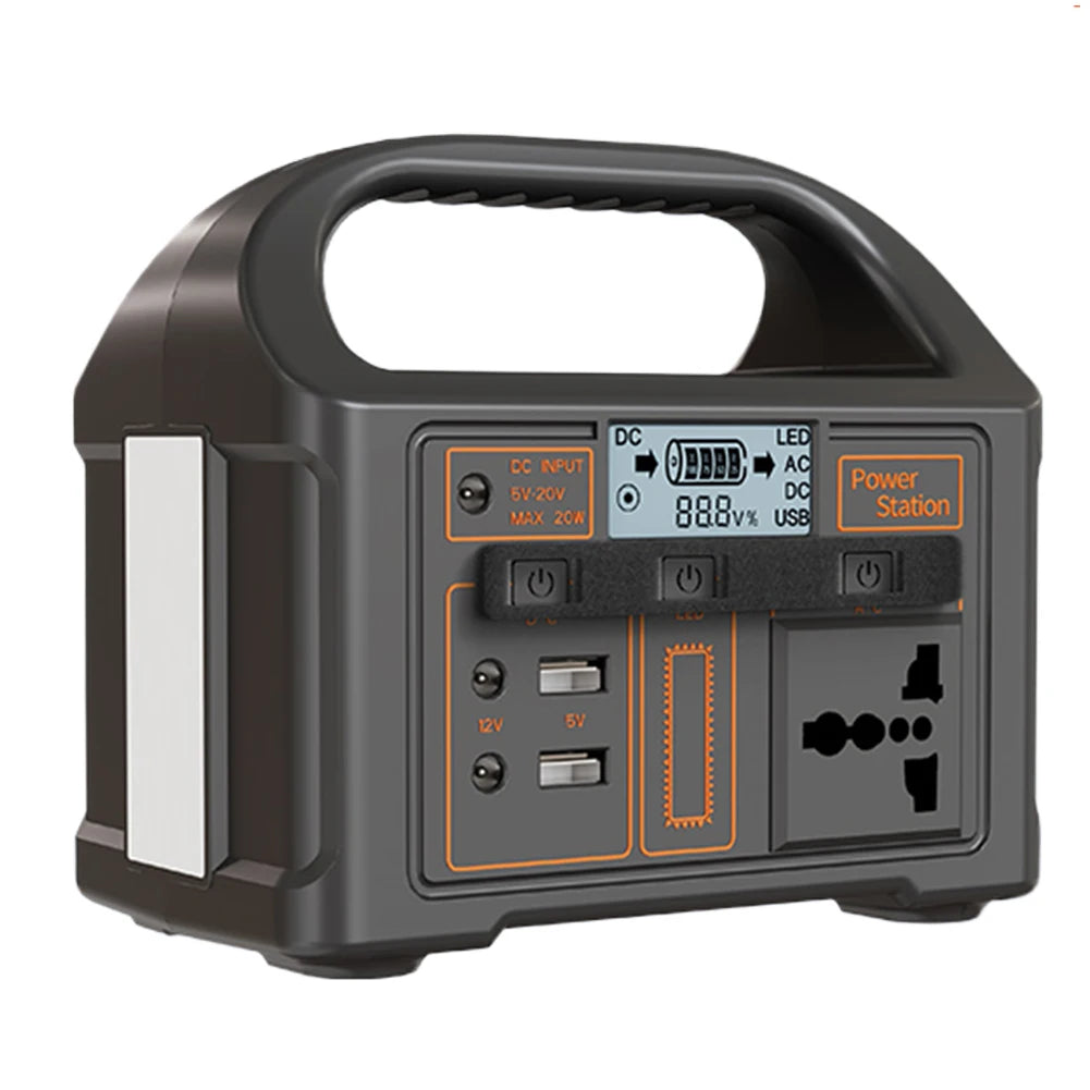 100W Battery Power 110V/220V Outdoor Camping Power Bank LED Display Outdoor Power Supply Battery Power Bank for Travel Adventure