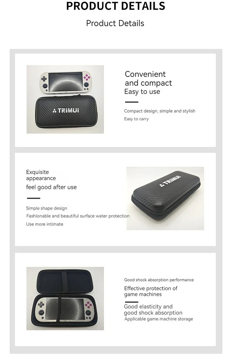 Trimui Smart Pro Special Storage Bag Toughened Film Digital Accessories Gift