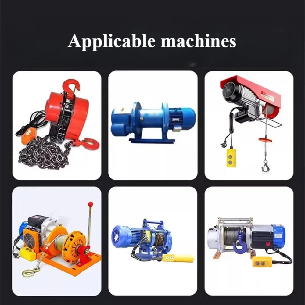 Three-phase 380v hoist winch small crane 220v chain electric hoist crane overhead crane wireless remote control