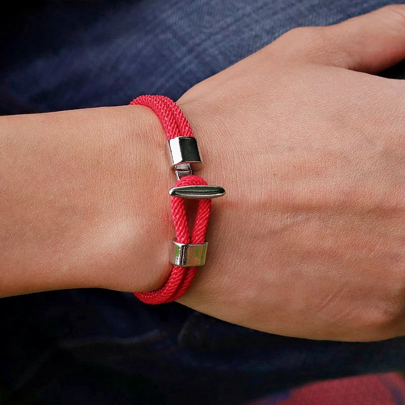 51Luckind Simple Design Milan Rope Bracelet Handmade Men Women Outdoor Survival Braclet For Camping Armband Thread Jewelry