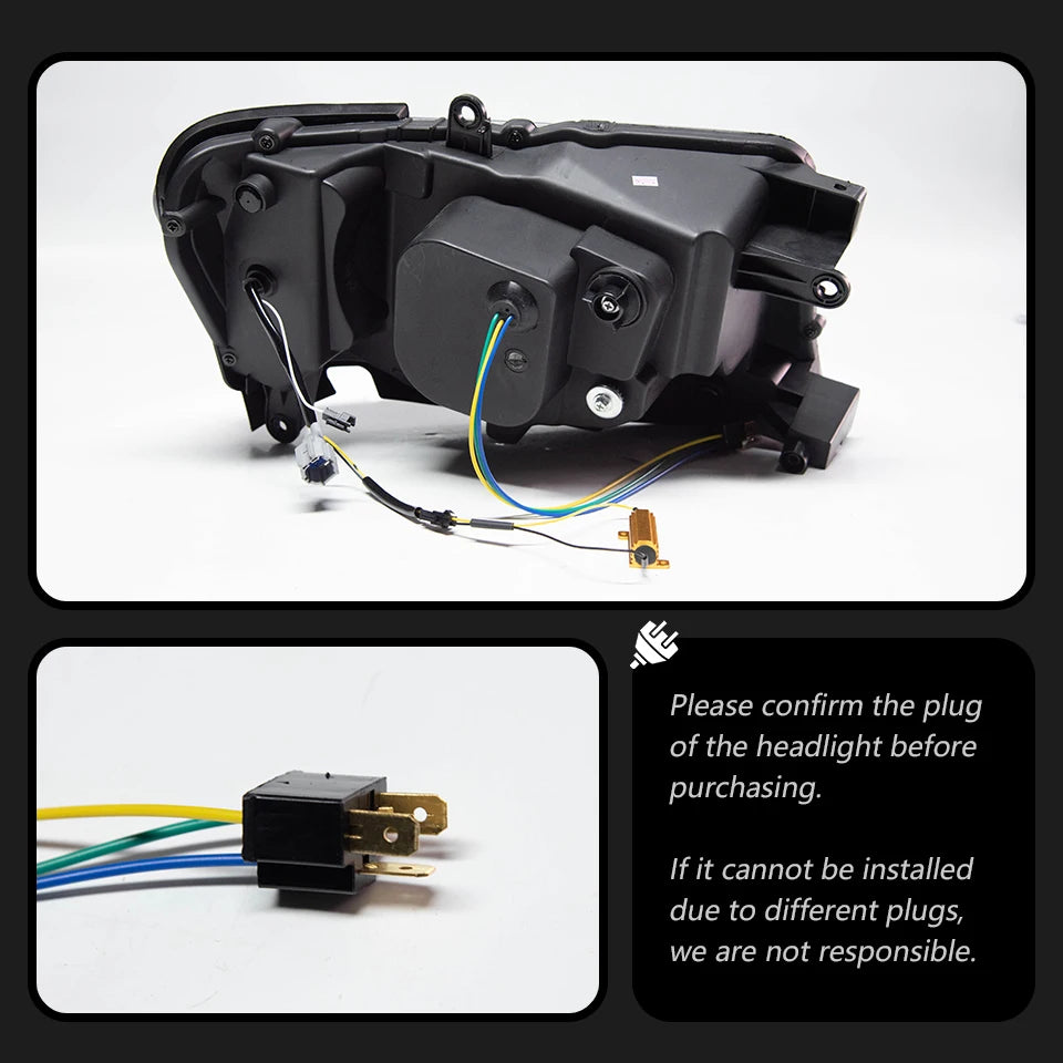 Car Lights for Nissan Patrol Y61 LED Headlight 2005-2022 Head Lamp Drl Dynamic Signal Projector Lens Automotive Accessories