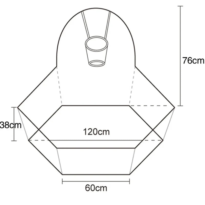1.2m Cute Foldable Kids Playpen Outdoor Children's Ball Pool Kid Play Tent with Basket Hoop Baby Ball Pit Pool Portable Kid Tent