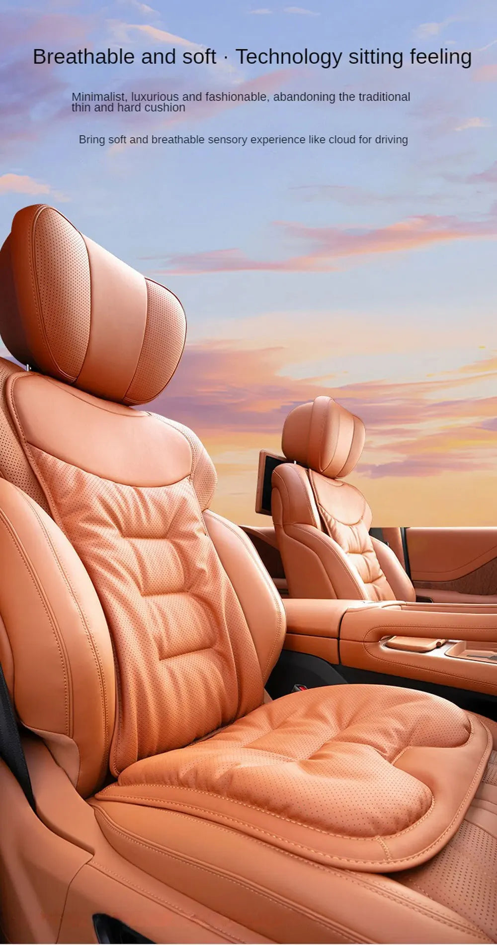 Leather Car Seat Cover For Lexus IS220D NX300H RX350 ES300H GX460 IS200 UX 250H RX 450H Breathable and Non-slip Car Seat Cushion