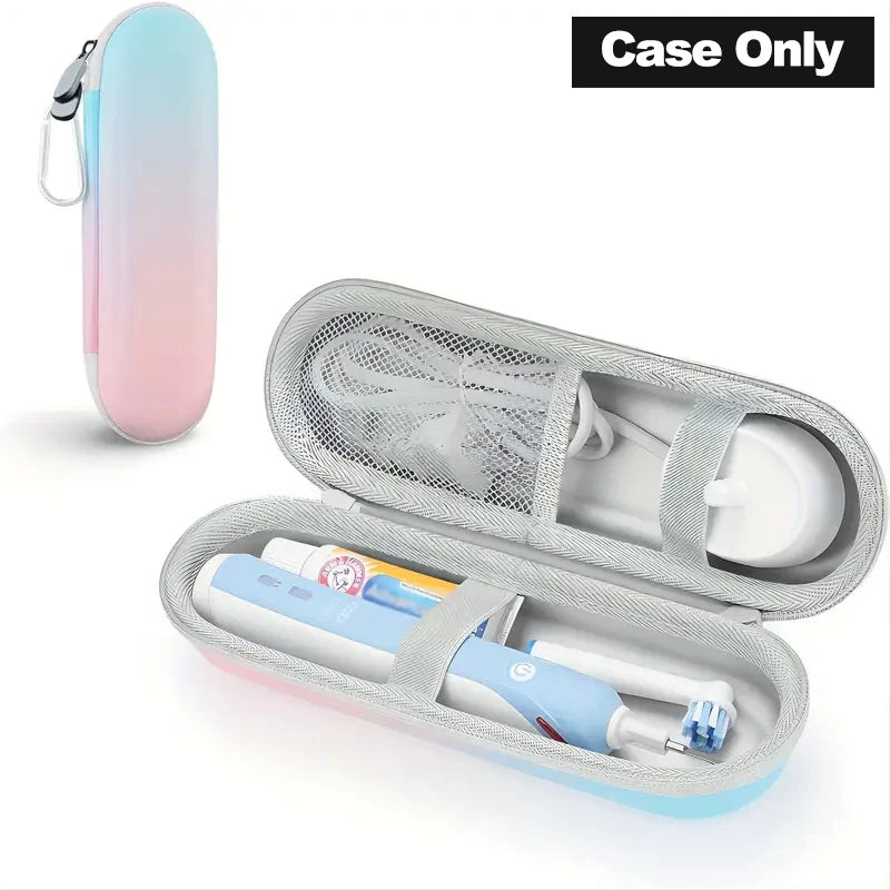 1pcs Portable EVA Storage Case For Electric Toothbrush Carrying Hard Case Protective Shell Organizer Holder Travel Accessories