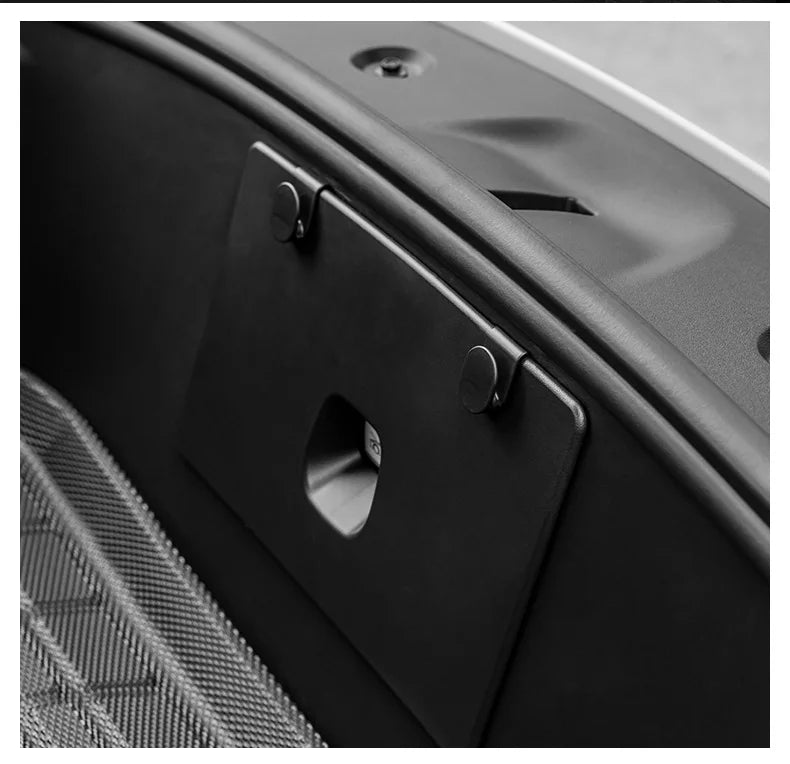 2pcs Front Trunk Hook for Tesla Model Y Storage Clips Hooks for Tidying Stowing Bags Umbrella Car Trunk Organizer ABS 2021-2023