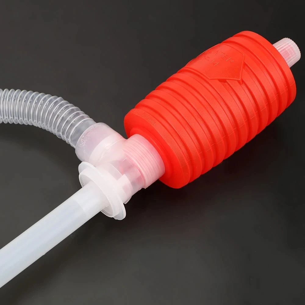 Plastic Automobile Oil Pumping Pipe Manual Oil Pump Pumping Water Fish Tank Replacement Sailor Pinch Oil Pump