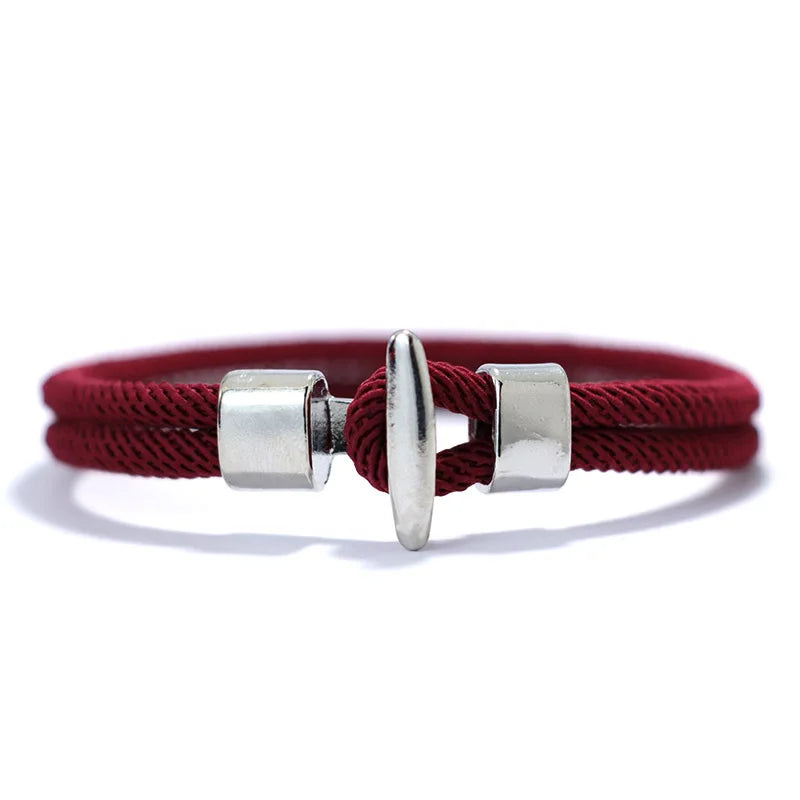 51Luckind Simple Design Milan Rope Bracelet Handmade Men Women Outdoor Survival Braclet For Camping Armband Thread Jewelry