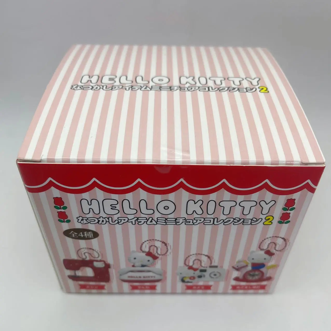 Hot Takara Tomy Second Installment Sanrio Hello Kitty'S 50th Anniversary Retro Small Items Nostalgic Pendants Camera Alarm Clock