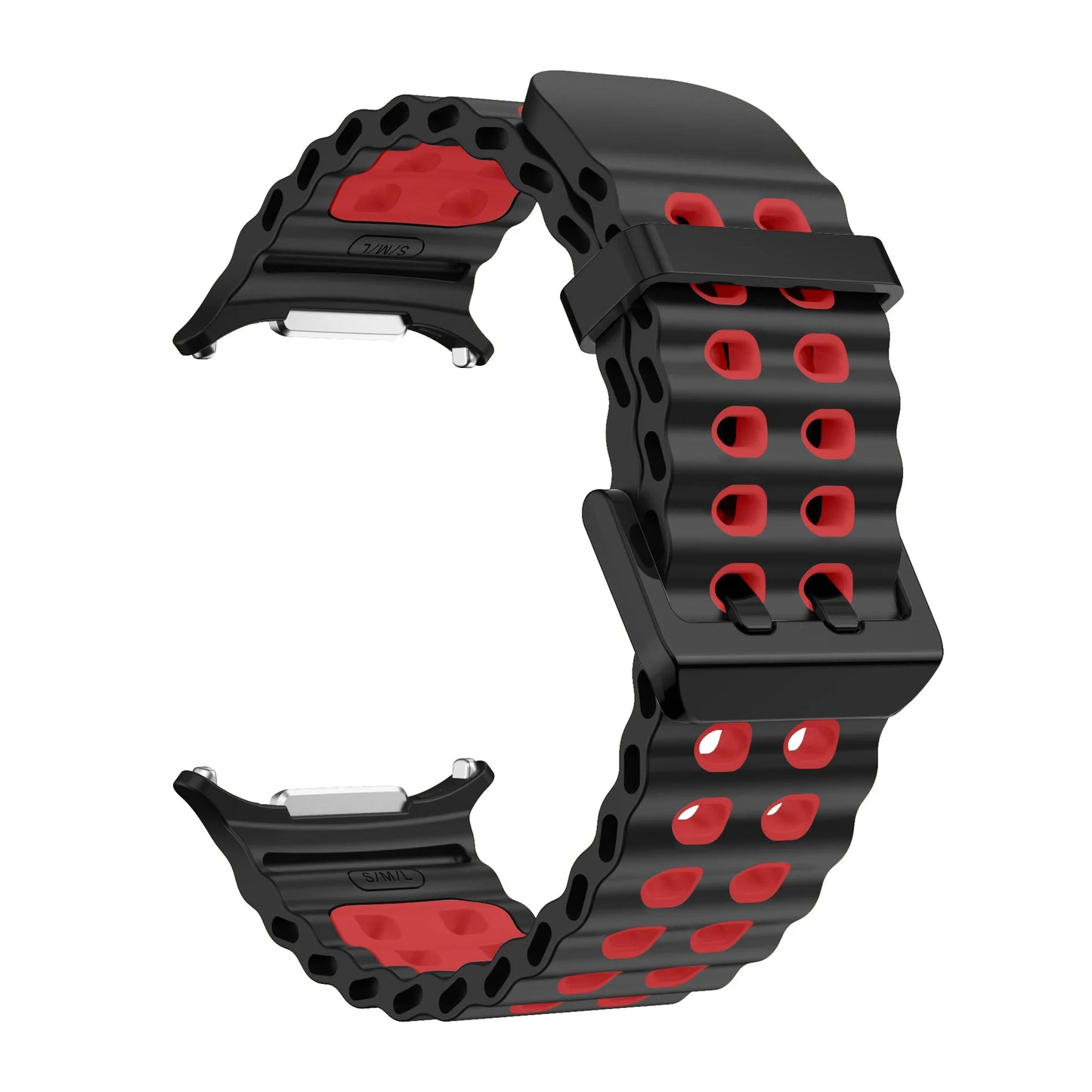 Ocean Strap for Samsung Galaxy Watch Ultra 2025 Sports Silicone Band for Galaxy Watch 8-7 Ultra 47mm Official Original Wristband