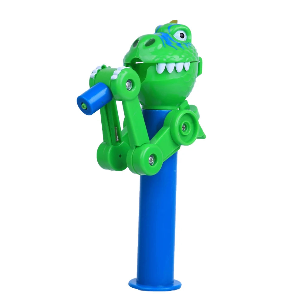 1/3/5PCS Dinosaur Lollipop Robot Holder Creative Eat Lollipop Pop Ups Case Candy Storage Christmas Gifts for Children