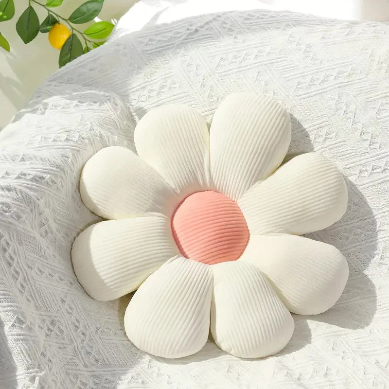 1pc soft and comfortable floral pattern pillow cushion, suitable for bedroom, dormitory, and home decoration